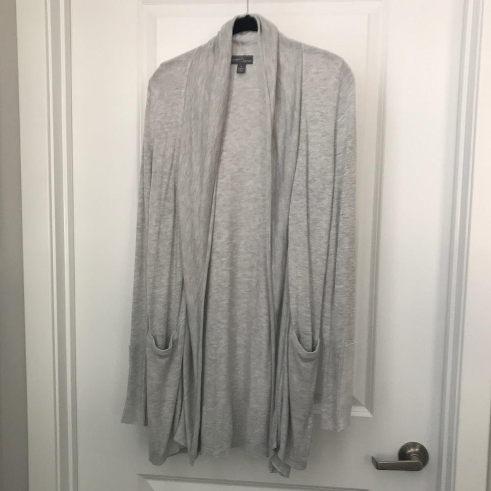 Lightweight Natural Fiber Duster Like New